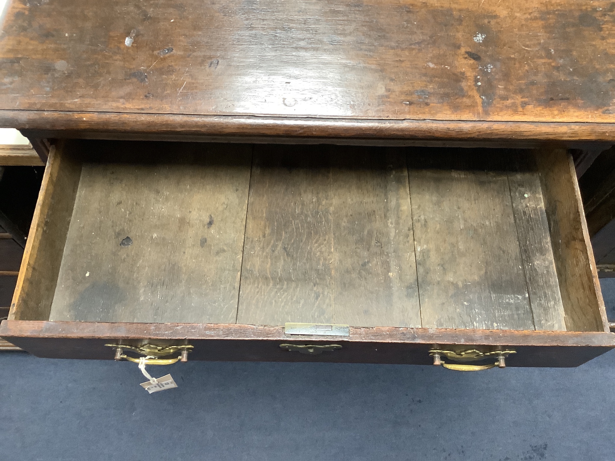 An 18th century East Anglian oak chest